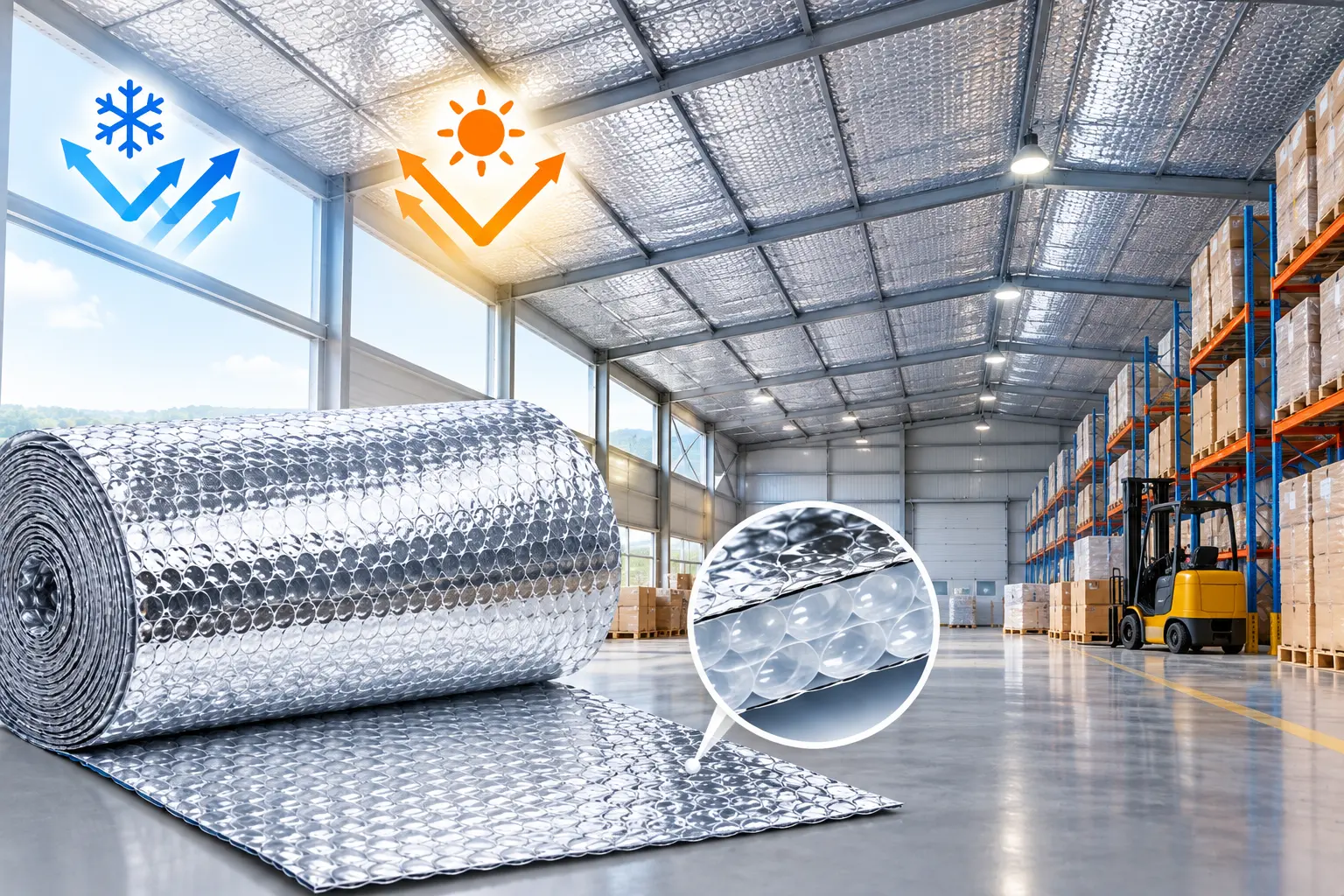 Thickness Is Suitable for Warehouse Insulation
