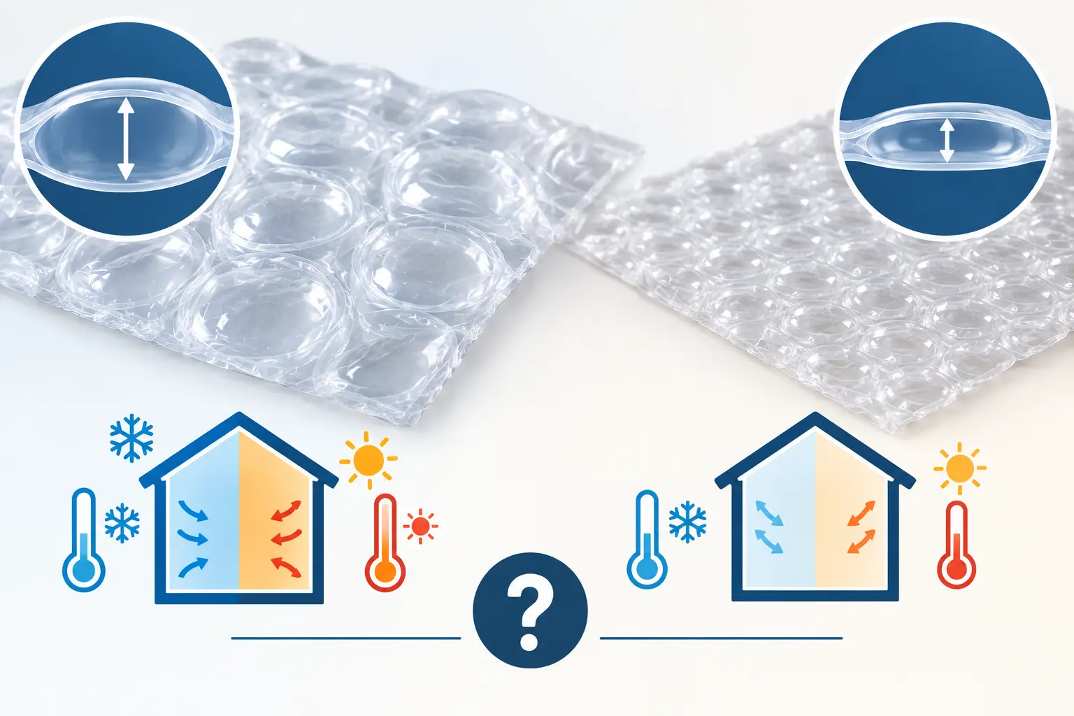 Air Bubble Insulation Thickness