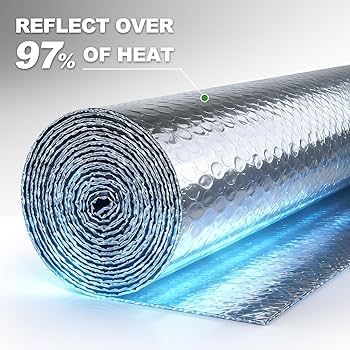 reflective insulation sheet for roof