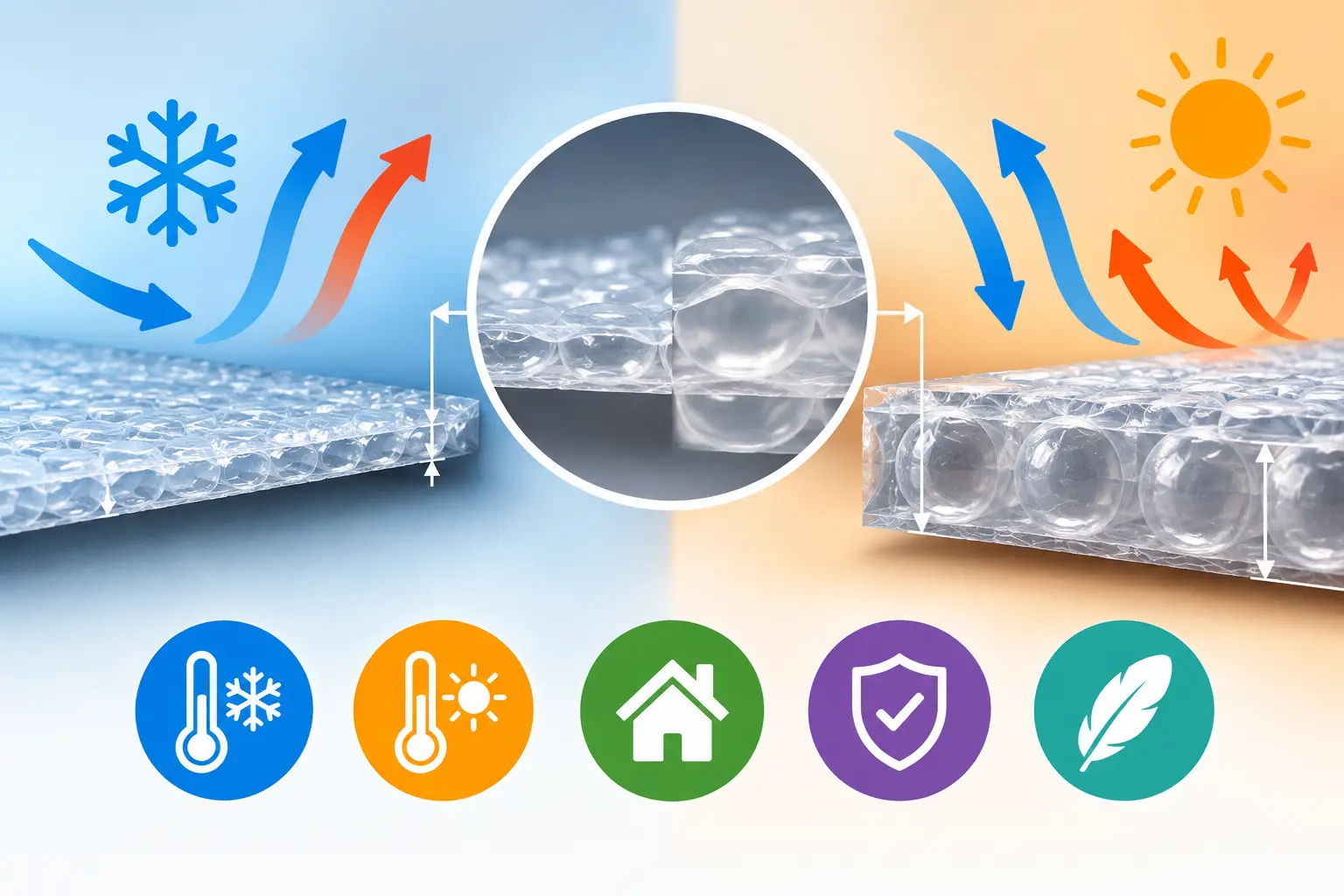 Why Does Air Bubble Insulation Thickness Matter